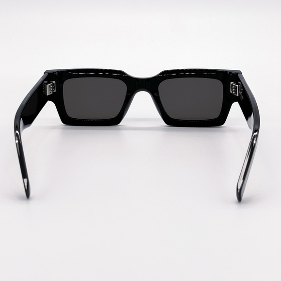 NEW SAINT LAURENT SL572 001 SQUARE UNISEX SUNGLASSES SL 572 001 BLACK EYEWEAR - Picture 8 of 11